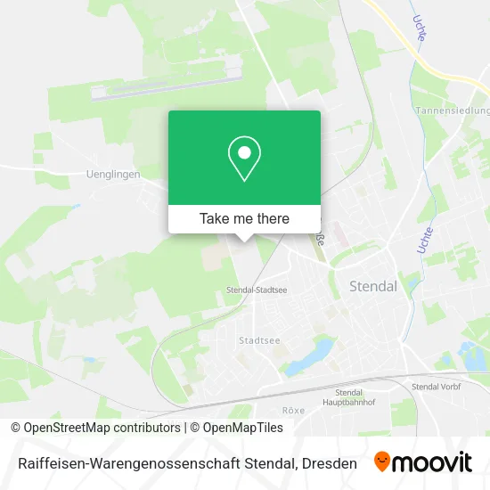 Карта Raiffeisen-Warengenossenschaft Stendal