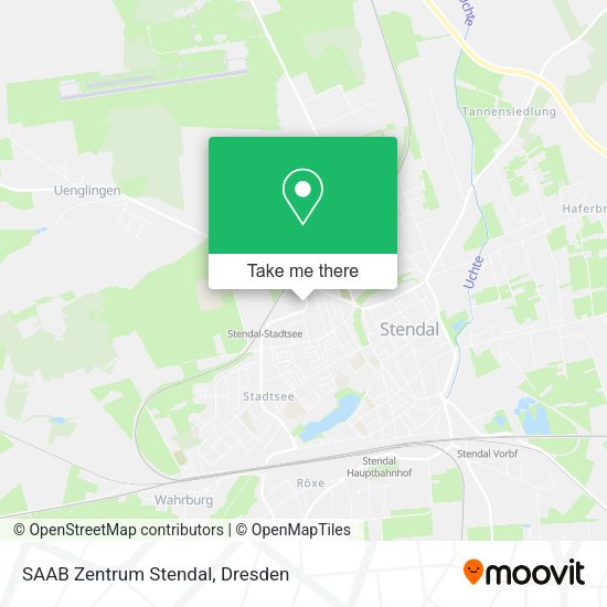Карта SAAB Zentrum Stendal