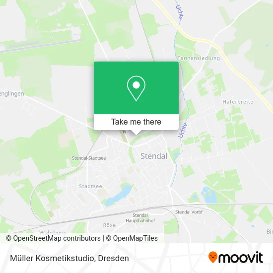 Карта Müller Kosmetikstudio