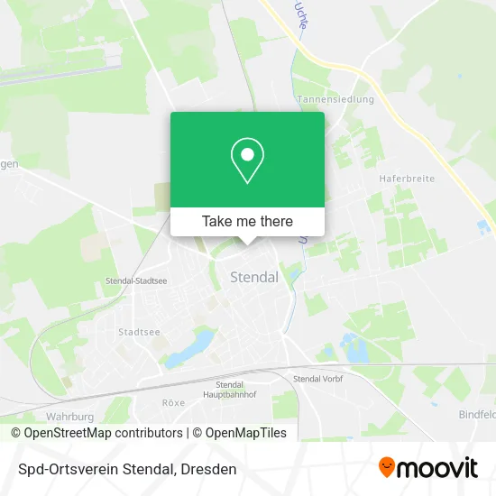 Карта Spd-Ortsverein Stendal
