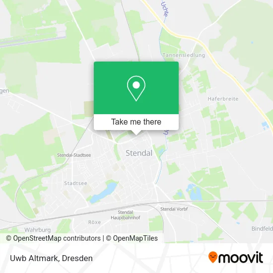 Карта Uwb Altmark