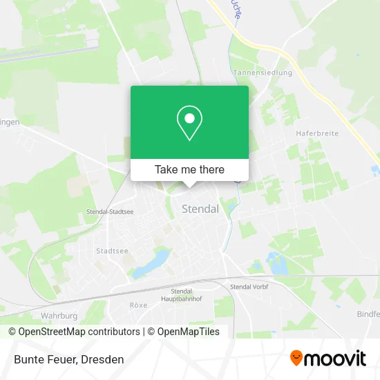 Карта Bunte Feuer