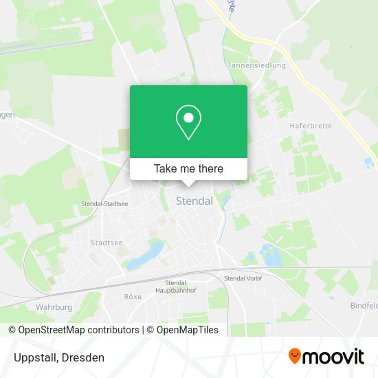 Карта Uppstall
