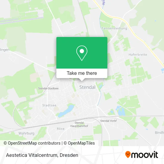 Карта Aestetica Vitalcentrum