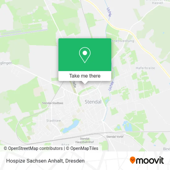 Карта Hospize Sachsen Anhalt
