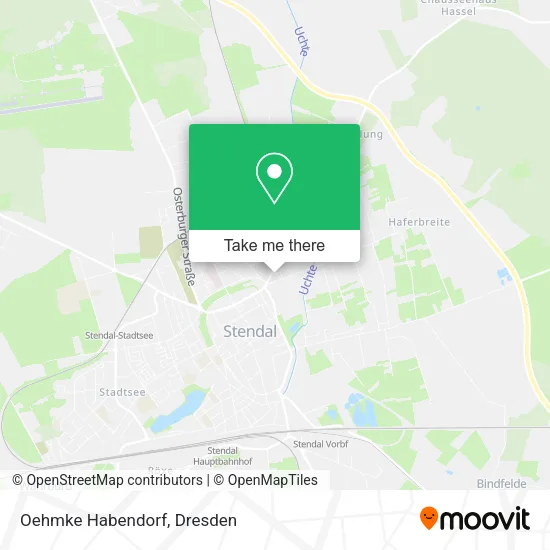 Карта Oehmke Habendorf
