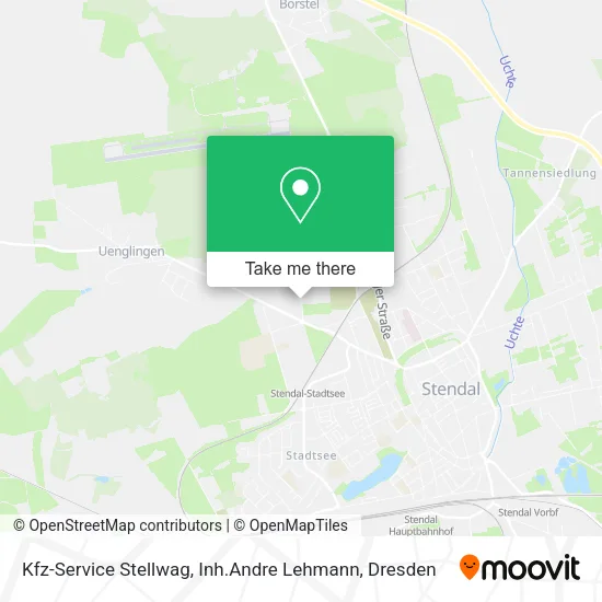 Карта Kfz-Service Stellwag, Inh.Andre Lehmann