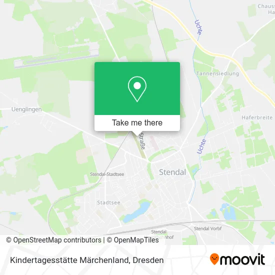 Карта Kindertagesstätte Märchenland