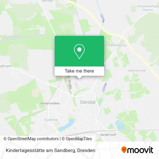 Карта Kindertagesstätte am Sandberg