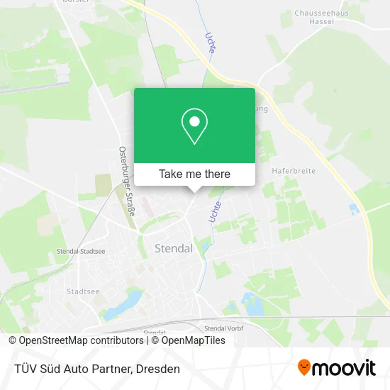 Карта TÜV Süd Auto Partner