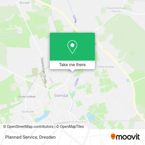 Карта Planned Service