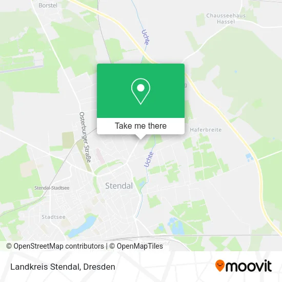 Карта Landkreis Stendal