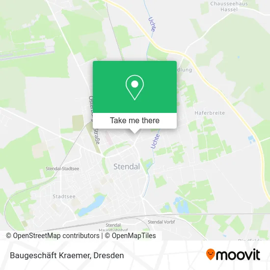 Карта Baugeschäft Kraemer