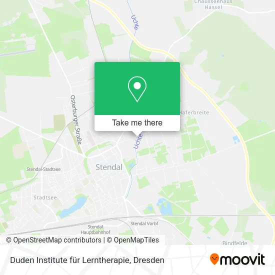Карта Duden Institute für Lerntherapie