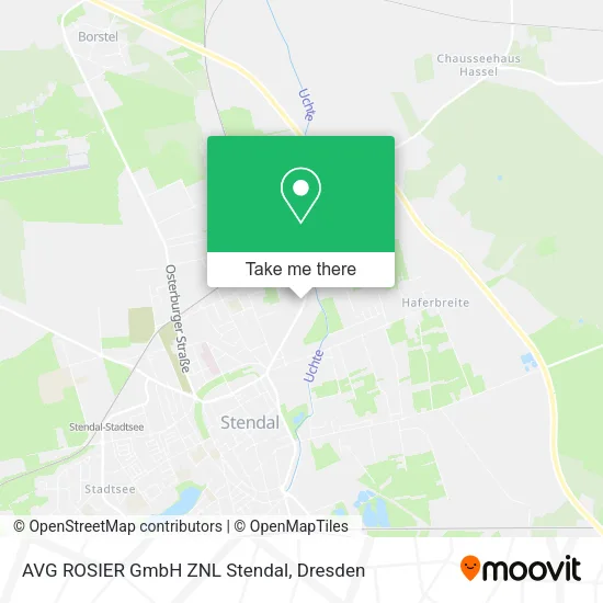 Карта AVG ROSIER GmbH ZNL Stendal