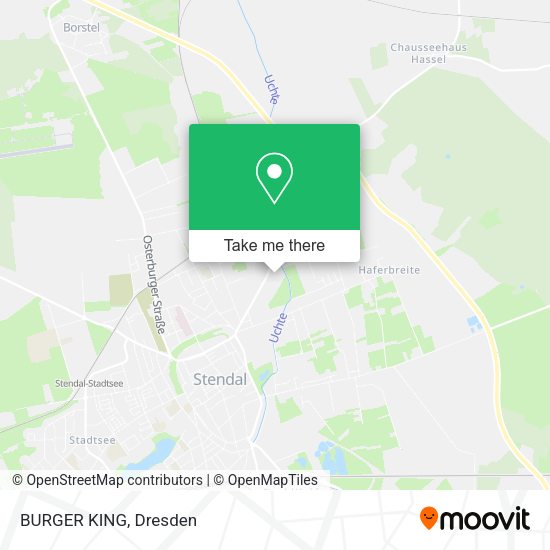 Карта BURGER KING
