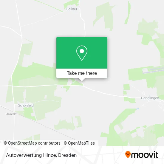 Карта Autoverwertung Hinze