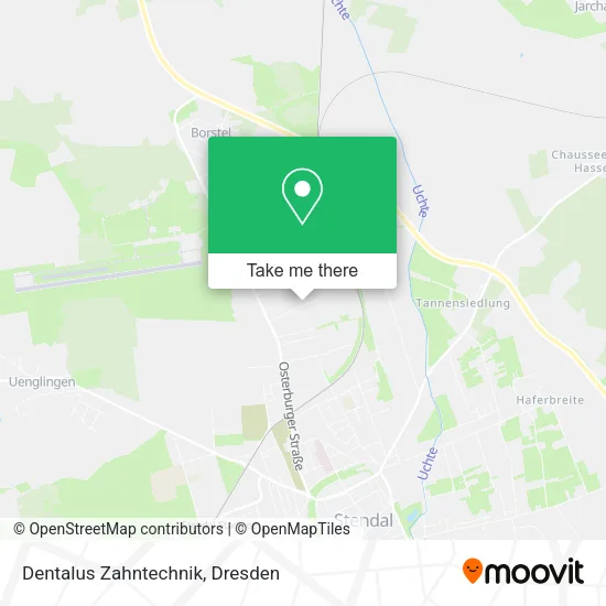 Dentalus Zahntechnik map