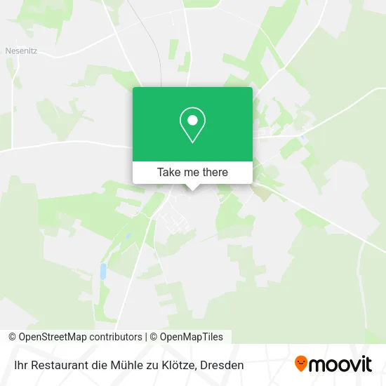 Карта Ihr Restaurant die Mühle zu Klötze