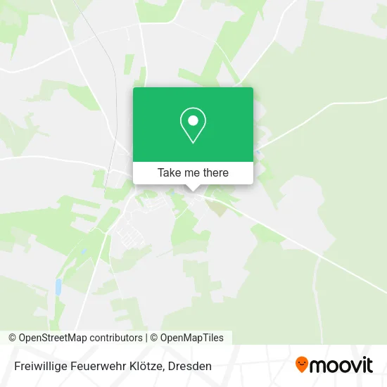 Карта Freiwillige Feuerwehr Klötze