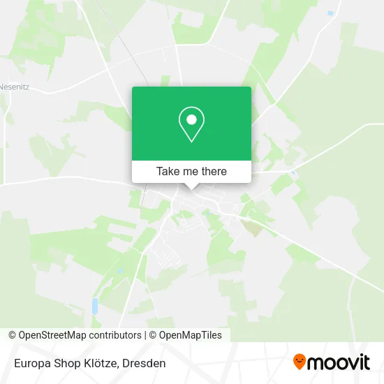 Карта Europa Shop Klötze