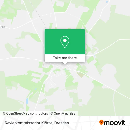 Карта Revierkommissariat Klötze