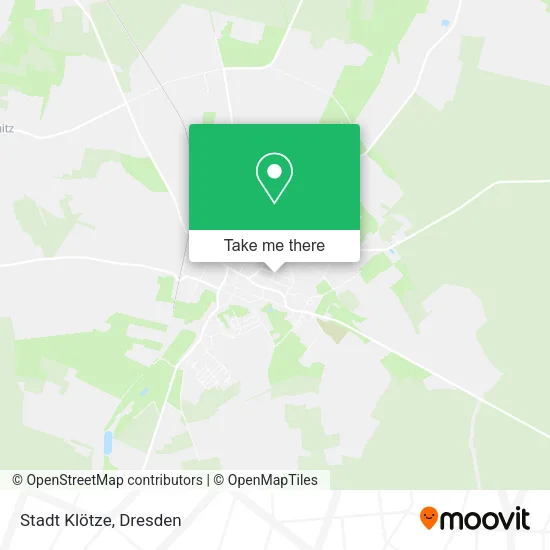 Карта Stadt Klötze