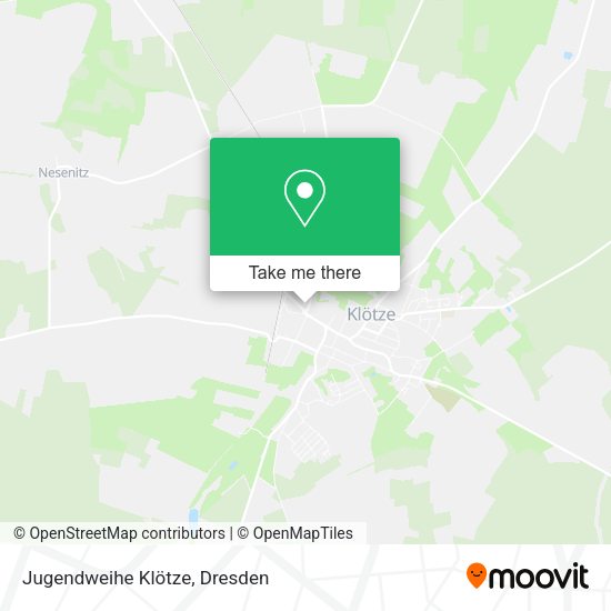 Карта Jugendweihe Klötze