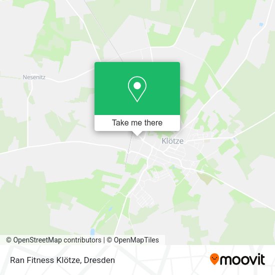 Карта Ran Fitness Klötze