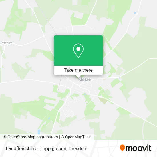 Карта Landfleischerei Trippigleben