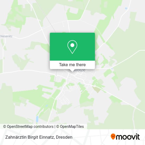Карта Zahnärztin Birgit Einnatz