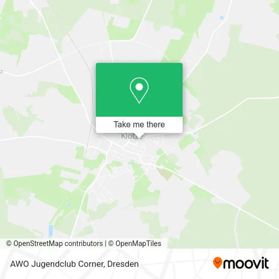 Карта AWO Jugendclub Corner