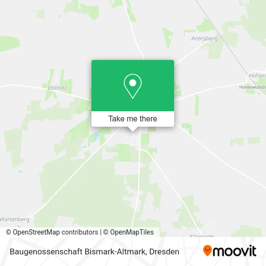 Карта Baugenossenschaft Bismark-Altmark