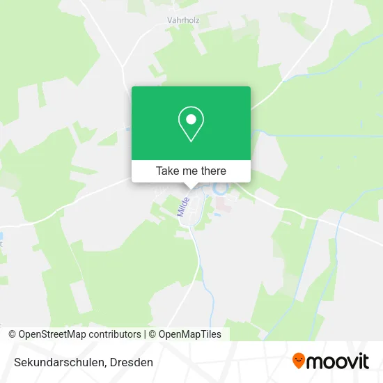 Карта Sekundarschulen