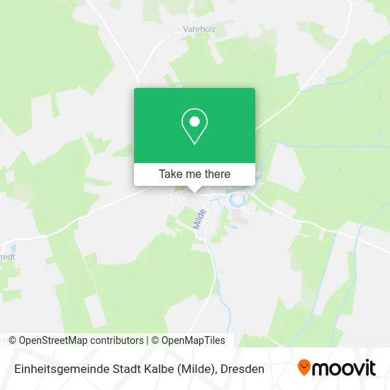 Карта Einheitsgemeinde Stadt Kalbe (Milde)