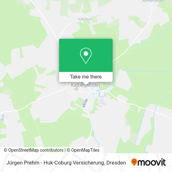 Карта Jürgen Prehm - Huk-Coburg Versicherung