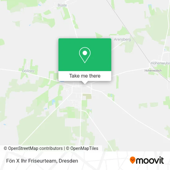 Карта Fön X Ihr Friseurteam