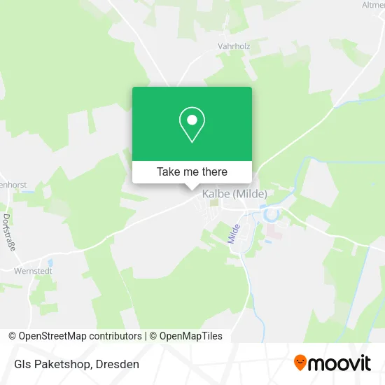 Карта Gls Paketshop