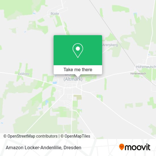 Карта Amazon Locker-Andenlilie
