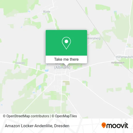 Карта Amazon Locker-Andenlilie