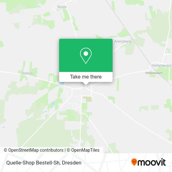 Карта Quelle-Shop Bestell-Sh