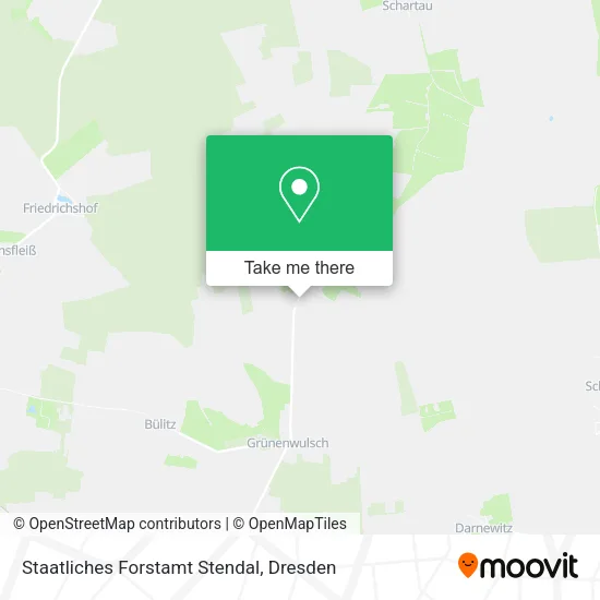 Карта Staatliches Forstamt Stendal