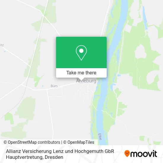 Карта Allianz Versicherung Lenz und Hochgemuth GbR Hauptvertretung