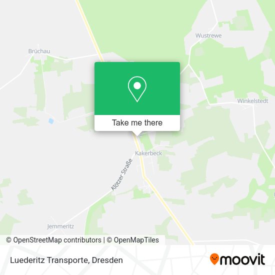Карта Luederitz Transporte