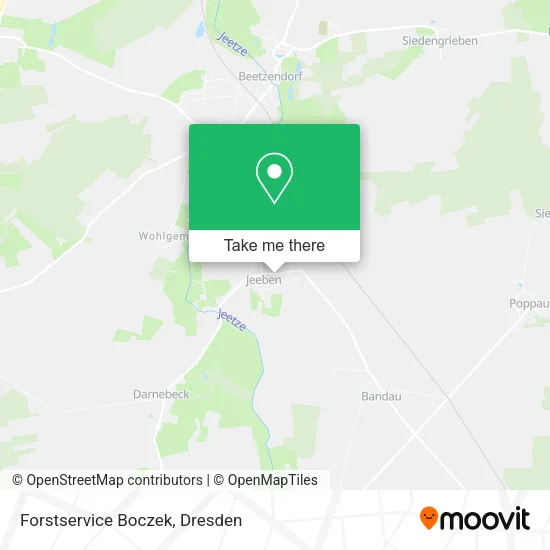 Карта Forstservice Boczek