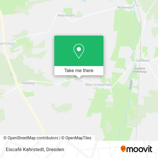 Карта Eiscafé Kahrstedt