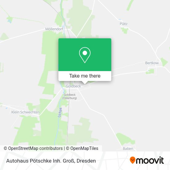 Карта Autohaus Pötschke Inh. Groß