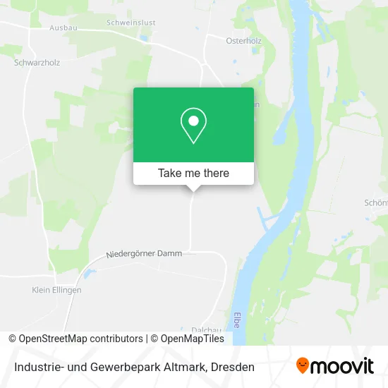 Карта Industrie- und Gewerbepark Altmark