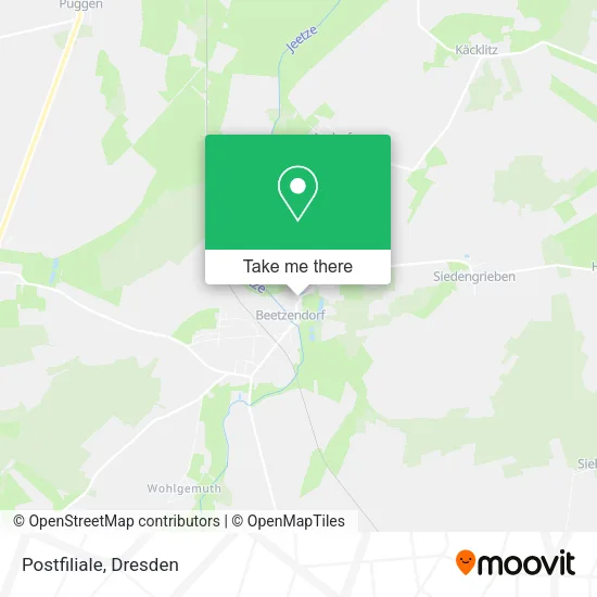 Карта Postfiliale