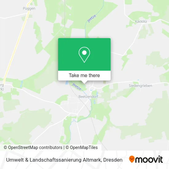 Карта Umwelt & Landschaftssanierung Altmark